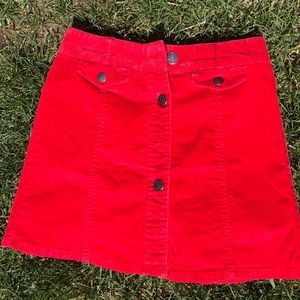 Cute corduroy skirt